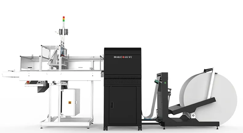 Braillo 650 SF2 - Sistema totalmente automatizado para libros braille